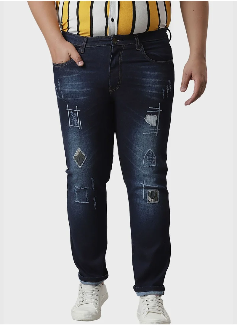 Instafab Plus Casual Jeans