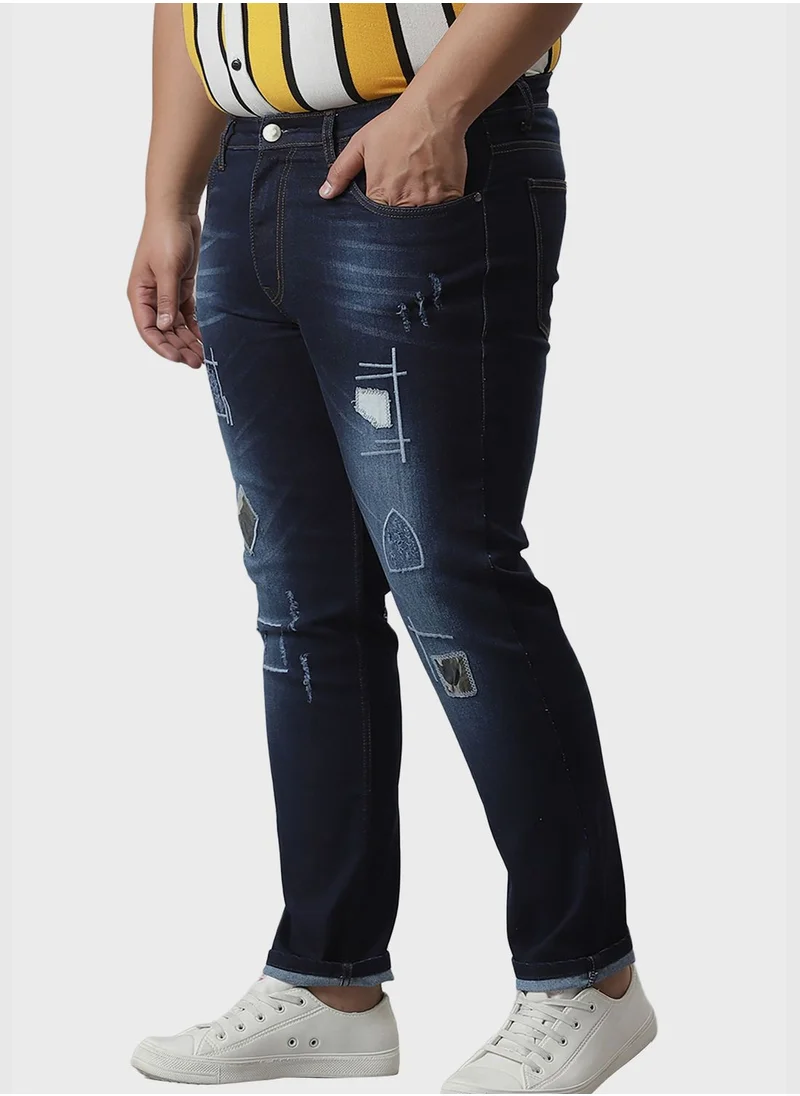 Instafab Plus Casual Jeans