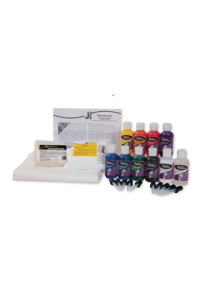 Jacquard Marbling Class Pack - 23 Piece Set for Textile Art