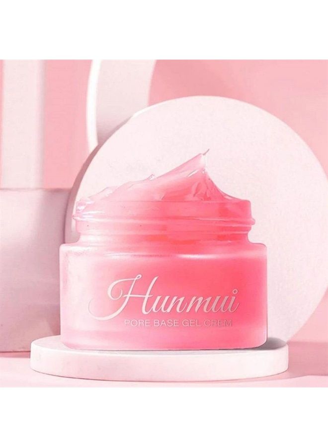 nvyue Hunmui Face Primer Pore Base Gel Cream Cover Pores Water Embellish Skin Silky Finish Primer Remove Excess Oils Isolating Pore Light Weight Primer Natural Make Up To Flawless Face Firming Moisturizers 