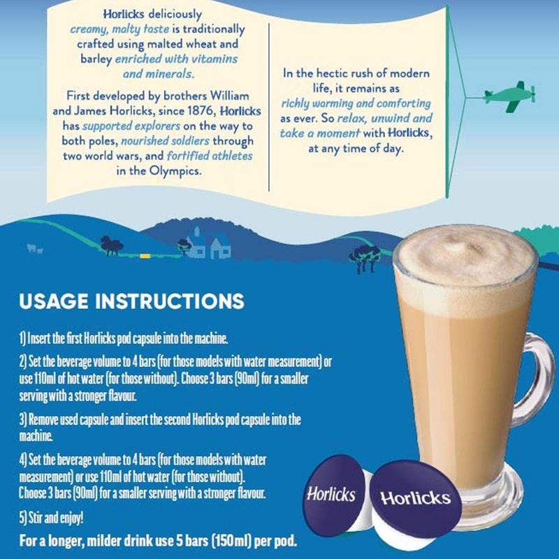 Horlicks Dolce Gusto Compatible Pods (Original, 48 Pods) - Image 5