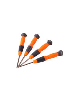 LAWAZIM Screwdriver Set -4 Piece- Compact Corrosion-Resistant Precision Screwdriver Kit Tool Set with Philips and Prince Reed Screwdrivers - for Household Home Appliances Electronic and DIY Repairs  - Image 2
