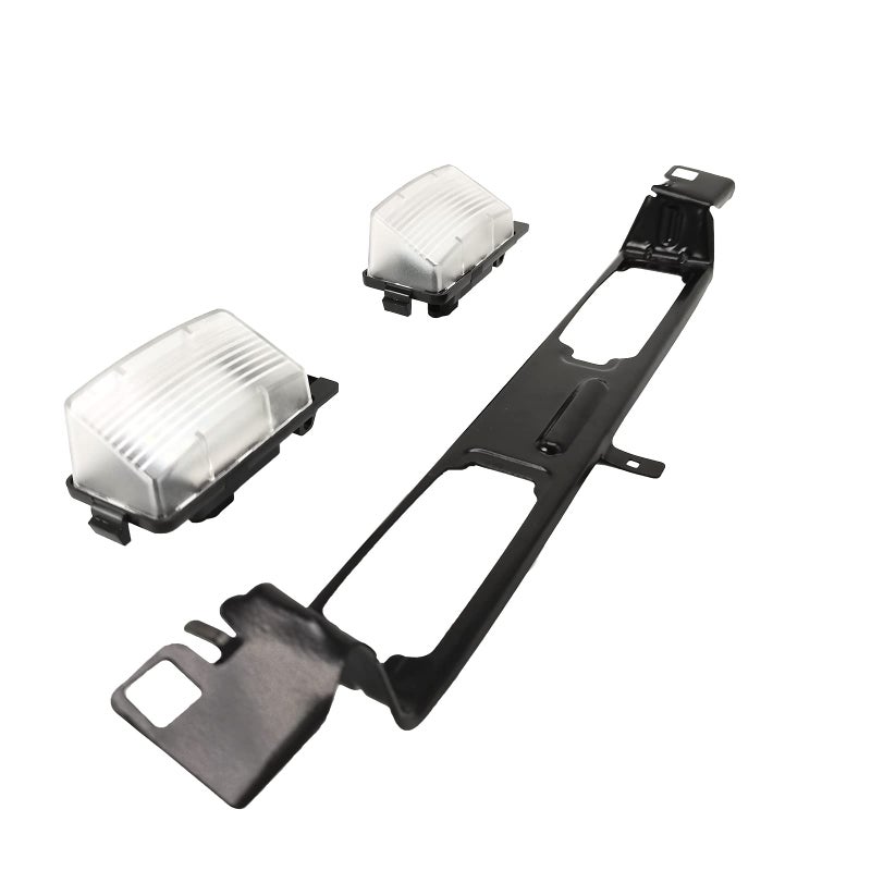 ASTAMOTOR 1 PCS Rear License Plate Lamp Bracket Frame + 2 PCS Full LED License Plate Lighting fit for Infiniti G35 G37 Replace# 96252-JL00A - Image 1