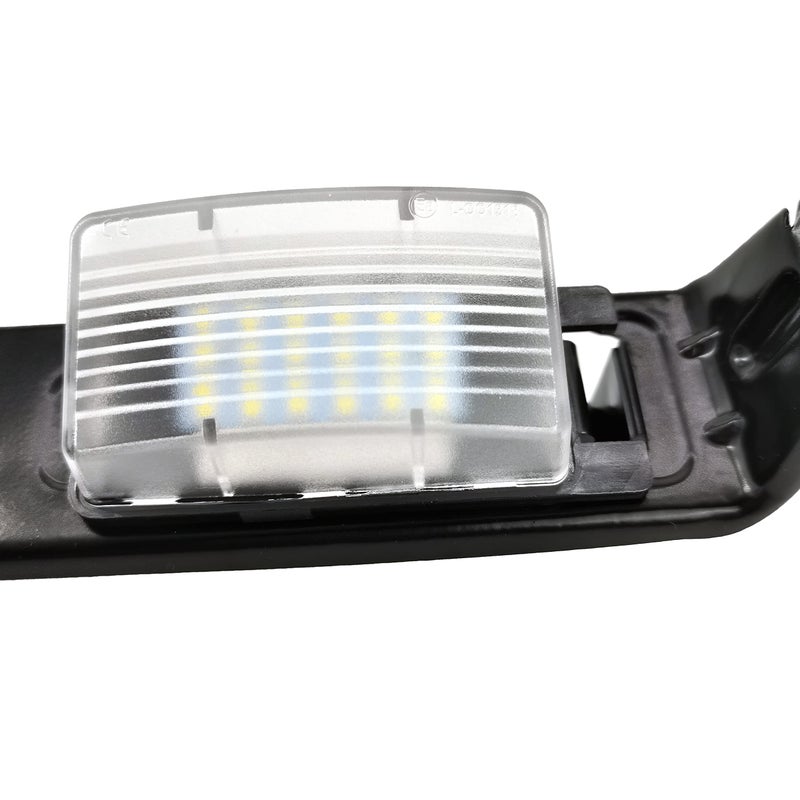 ASTAMOTOR 1 PCS Rear License Plate Lamp Bracket Frame + 2 PCS Full LED License Plate Lighting fit for Infiniti G35 G37 Replace# 96252-JL00A - Image 4