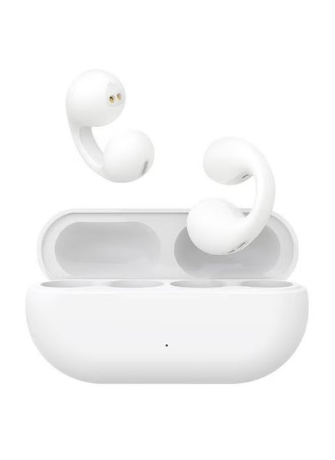 Wireless Bluetooth 5.3 Headphones with Mic TWS White