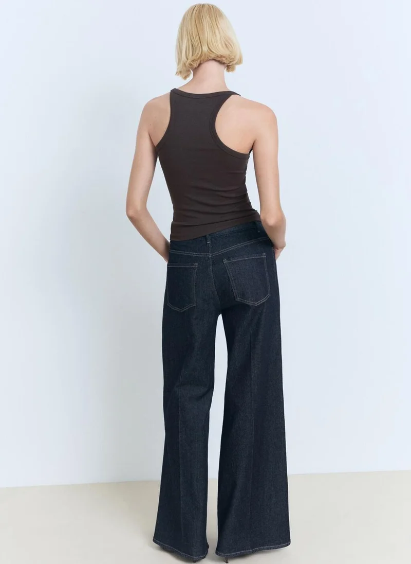 مانجو Cotton top with straps