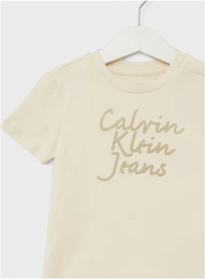 كالفن كلاين جينز Infant Graphic Logo T-Shirt
