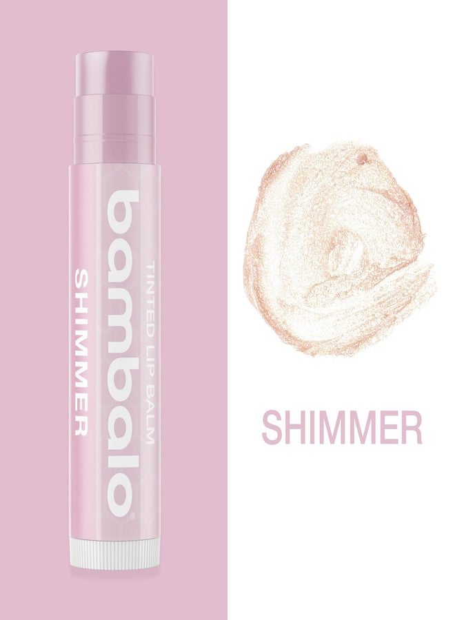 Bambalo Tinted Lip Balm Shimmer 2-Pack - Hydrating Moisturizing Lip Care - Subtle Pearl Glow - Natural Organic Formula - Lightweight Smooth Finish - Made in USA - Image 2
