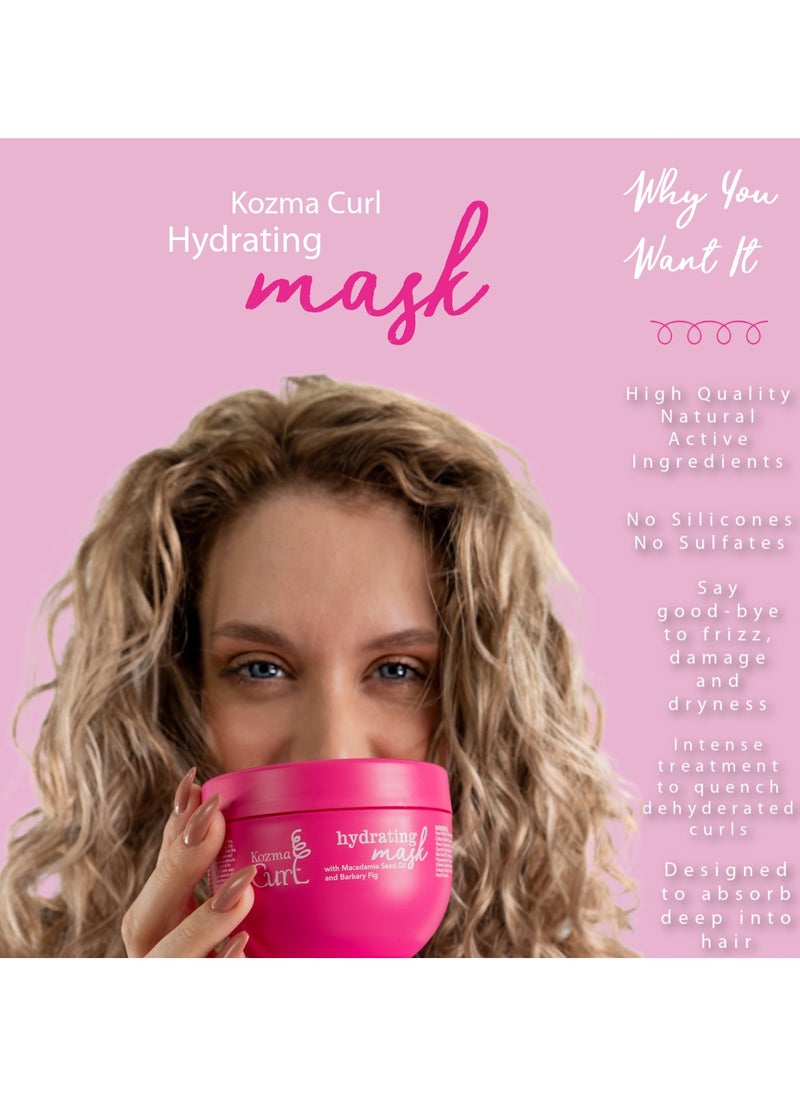 Kozma Curl - Hydrating Mask 300 ml - Image 1