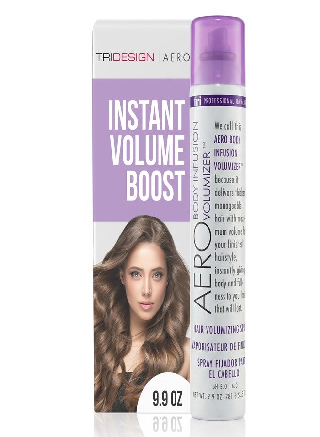 TRIDESIGN Aero Body Infusion Volumizer - Achieve Maximum Volume & Enhanced Texture, Weightless Formula for Root Lift & Fullness, Adds Body & Shine, Versatile Style for All Hair Types - 9.9 oz - Image 1