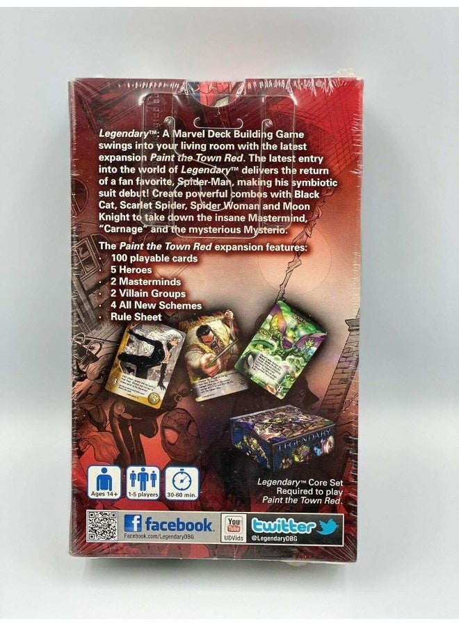 Upper Deck Legendary: A Marvel Deck Building Game - Paint The Town Red Expansion - Image 2