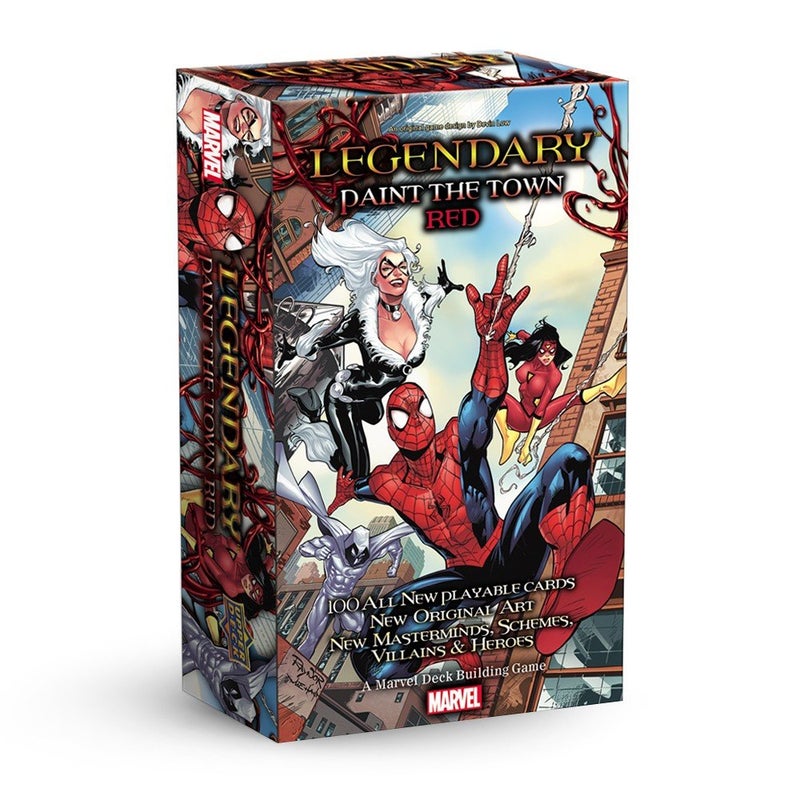 Upper Deck Legendary: A Marvel Deck Building Game - Paint The Town Red Expansion - Image 1