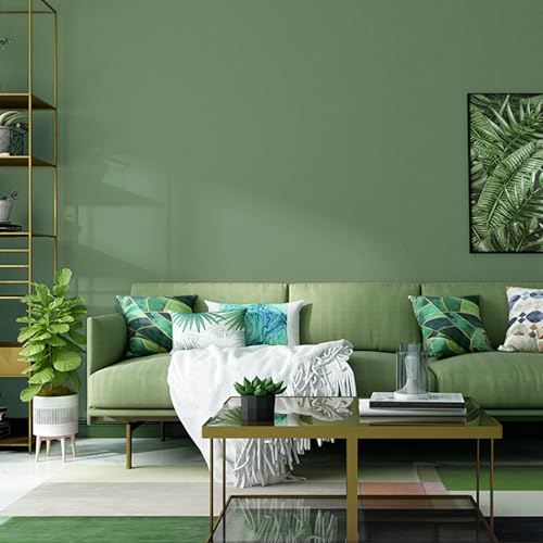 Yancorp 24"x394" Matte Grass Green Peel and Stick Wallpaper - Self-Adhesive Removable Contact Paper for Cabinets & Drawers - Image 3