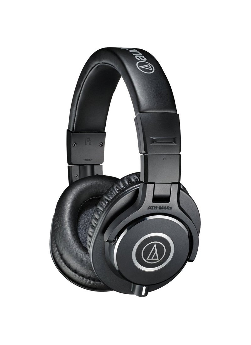 audio-technica Audio-Technica ATH-M40x Professional Studio Monitor Headphone, Black (AUD ATHM40X)  - Image 1