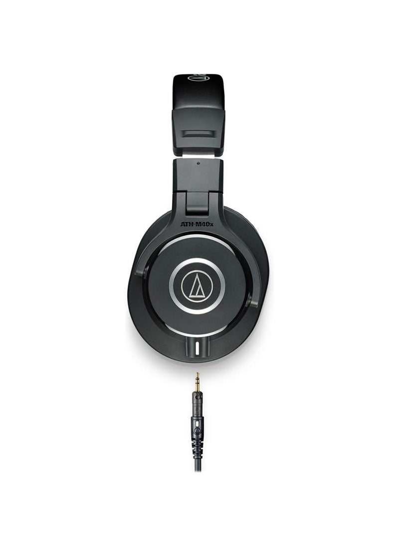 audio-technica Audio-Technica ATH-M40x Professional Studio Monitor Headphone, Black (AUD ATHM40X)  - Image 4