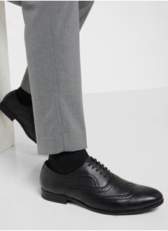 Robert Wood Genuine Leather Formal Lace Ups  - Image 5
