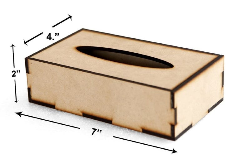 DLEIN Handcrafted Wooden Napkin Holder for Dining Table Tissue Paper Holder by DLEIN Tissue 110 - Image 4