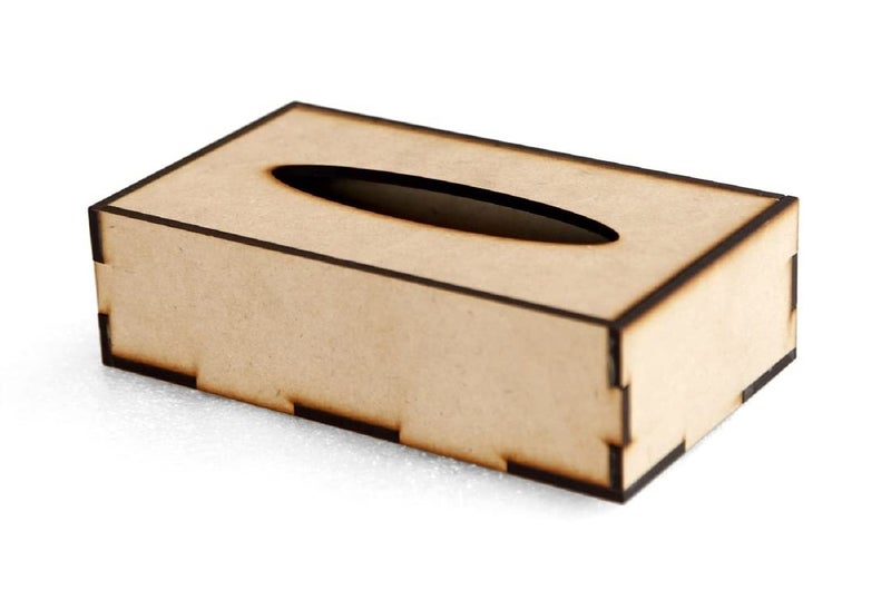 DLEIN Handcrafted Wooden Napkin Holder for Dining Table Tissue Paper Holder by DLEIN Tissue 110 - Image 3