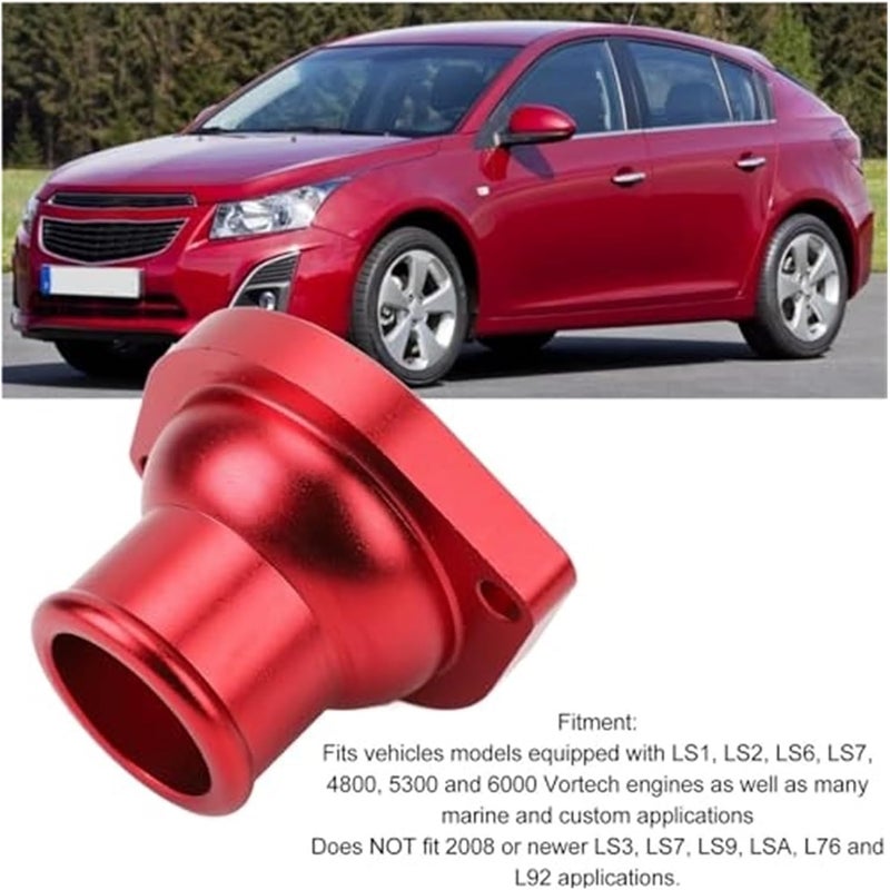 Vuzmode Billet Aluminum Thermostat Housing for LS Series Engines - Image 4