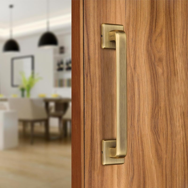 LAPO LAPO Cool Door Handles for Main Door Main Door Handle Door Handle Zinc Alloy10 Inches Pack of 1 Antique Finish 3 Years Warranty Pull Handle  - Image 1