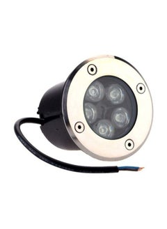 NIBEMINENT Outdoor Ground LED Light Silver/Black 0.404kg 