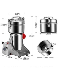 SILVER CREST Silver Crest 500 grams Heavy Grinder for Cereal, Grain, Spice Powder Grinder Machine 100% Copper Motor, Imported  - Image 3