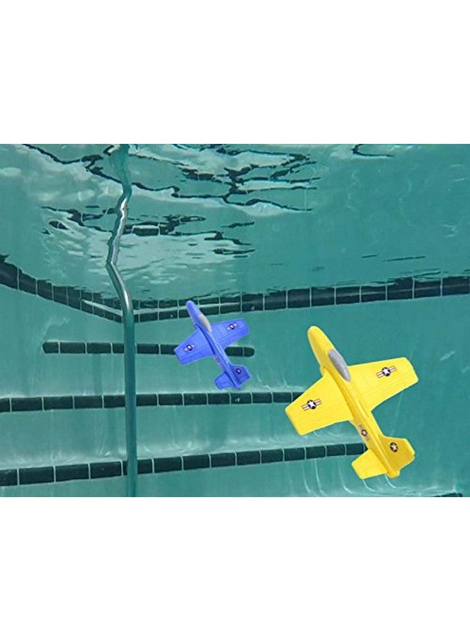 Aeromax Aerobatic Foam Flyer. Safe And Soft For Indoor & Outdoor Use. Soars Underwater Too! Blue Or Yellow (Colors May Vary) - Image 2
