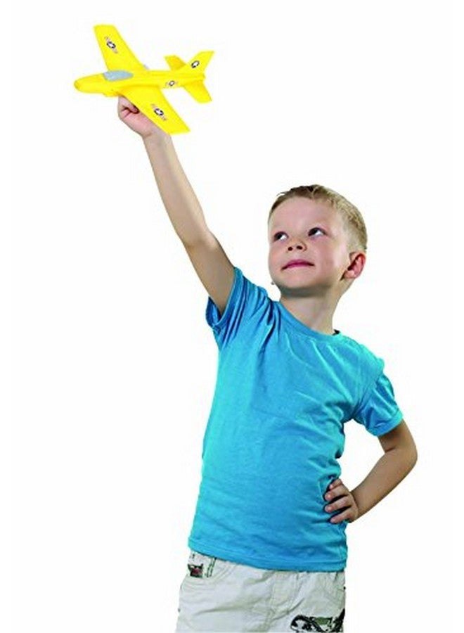 Aeromax Aerobatic Foam Flyer. Safe And Soft For Indoor & Outdoor Use. Soars Underwater Too! Blue Or Yellow (Colors May Vary) - Image 3