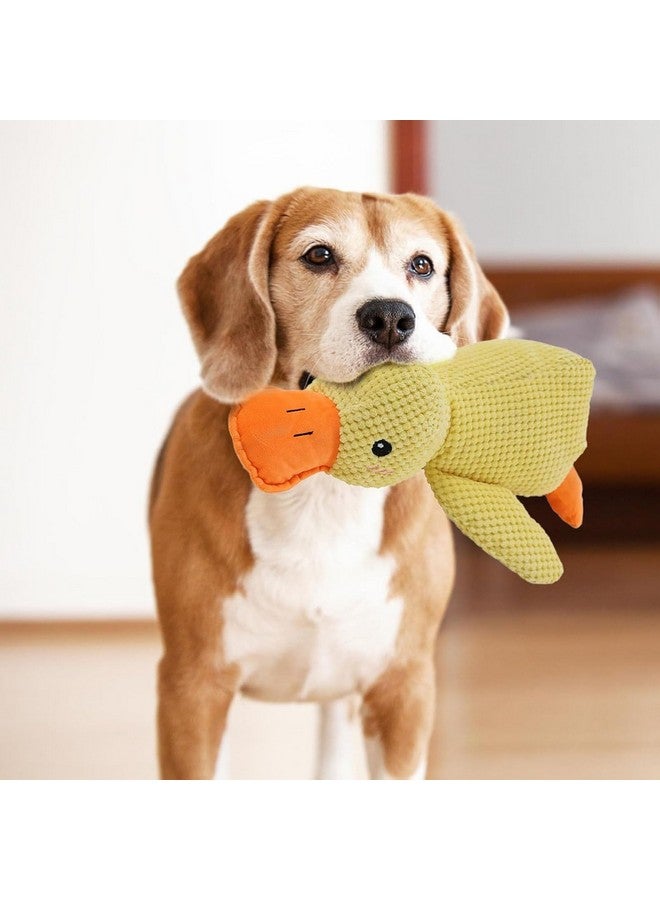 Mellow Dog Calming Duck, 2025 New Yellow Duck Dog Toy, The Mellow Ducks Calming Pillow, Dogs Ducks Toy with Quacking Sound for Indoor Dogs (Yellow) - Image 4