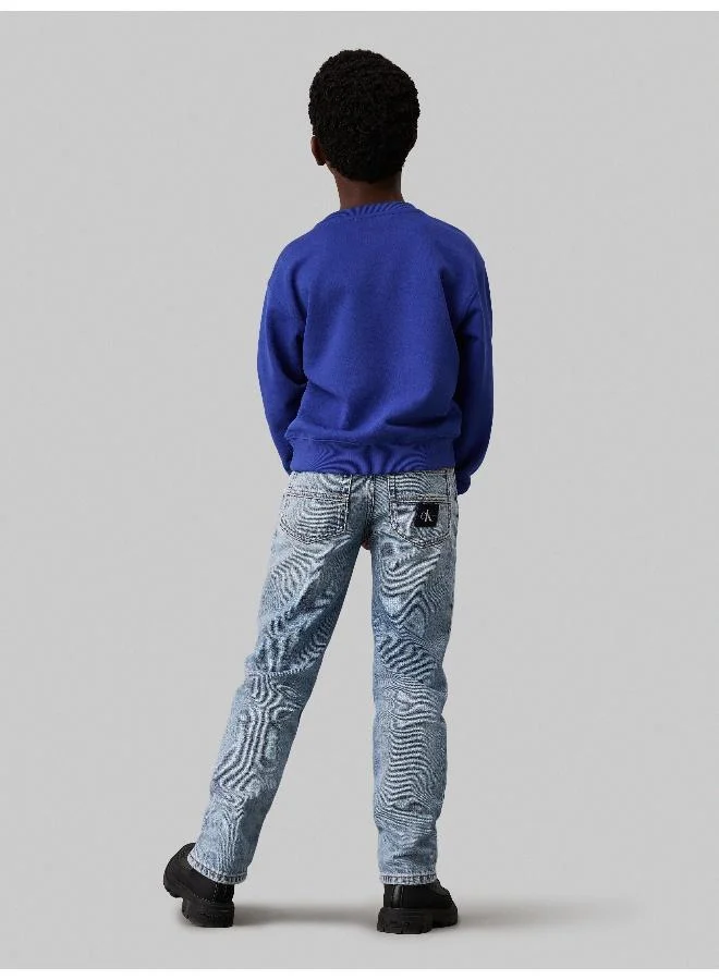 Calvin Klein Jeans Kids Logo Graphic Sweatshirt