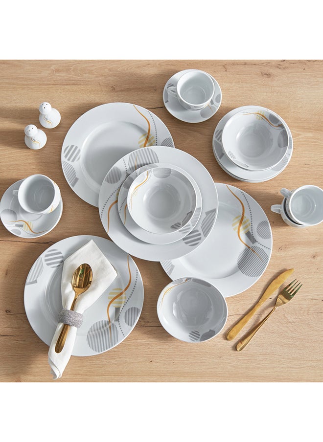 Home Box Manhattan 22-Piece Dinner Set 26.5 x 26.5 cm  - Image 1