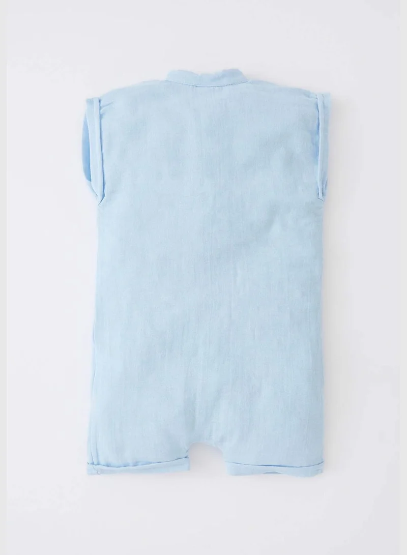 DeFacto Regular Fit Sleeveless Mini Dungarees