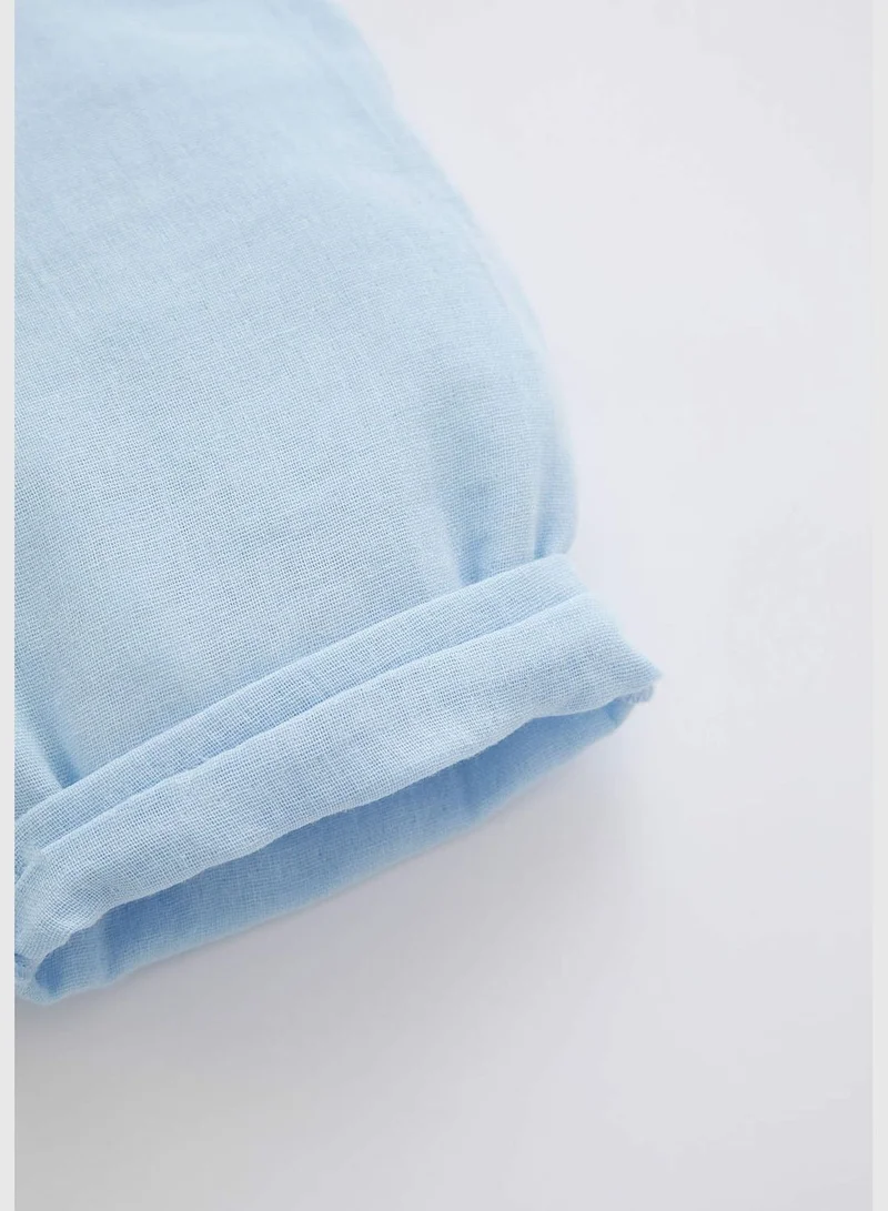 DeFacto Regular Fit Sleeveless Mini Dungarees