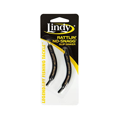 Lindy No-Snagg Slip Sinker Banana-Shaped Fishing Sinker - Enables Anglers to Fish Unfishable Areas - Image 2