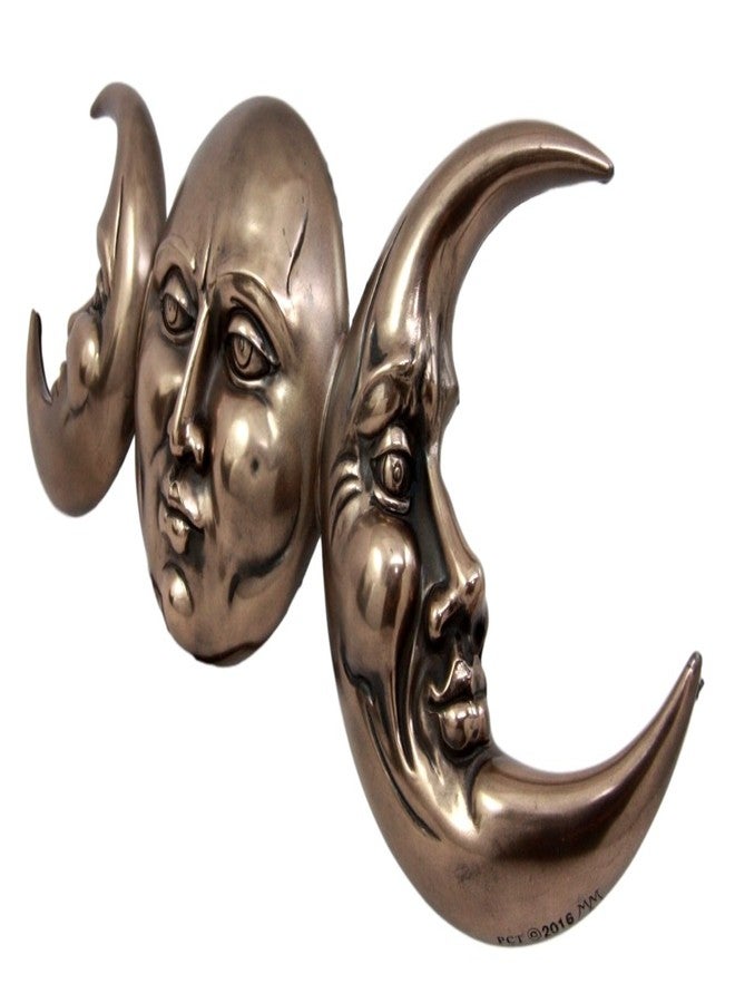 إيبروس جيفت تمثال معلق على الحائط من إيبروس ويكا، يصور الإلهة الثلاثية المقدسة، أم القمر، العذراء، والعجوز، بطول 15.25 بوصة، يجسد مراحل القمر في العصر الوثني الحديث. - Image 4