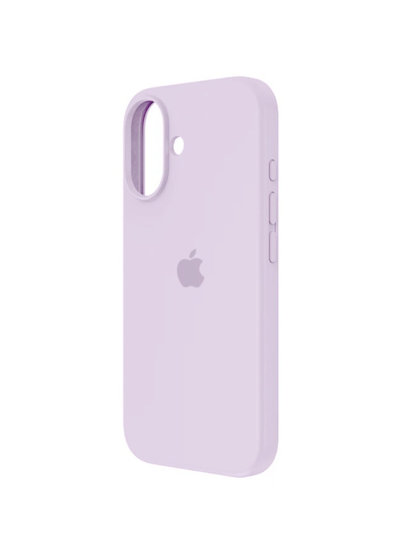 Wtech Apple iPhone 17 5G 2025 Luxury Premium Quality Liquid Silicone Case Cover (MCRPSN) - Lavender - Image 2