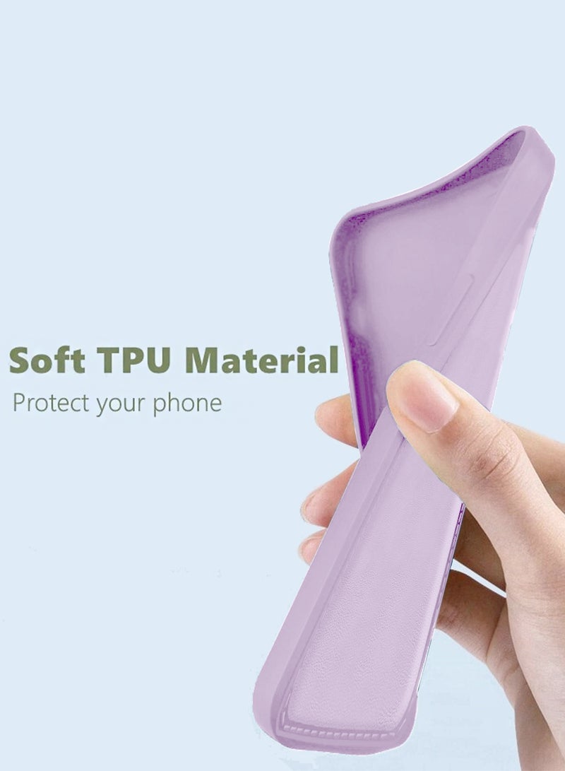 Wtech Apple iPhone 17 5G 2025 Luxury Premium Quality Liquid Silicone Case Cover (MCRPSN) - Lavender - Image 5