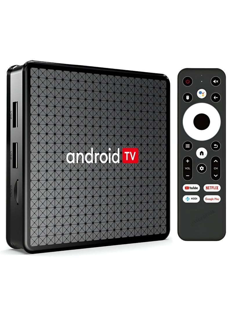 Shopit Android 10 Smart Tv Box v5.0 Set Top Box With Remote HD 2.1 4K 2K UHD Output Android Tv Box  - Image 1