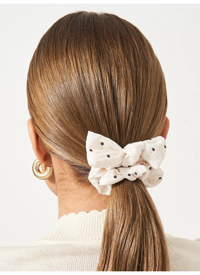 ستايلي Styli Set of 2 - Polka Dot Scruchies
