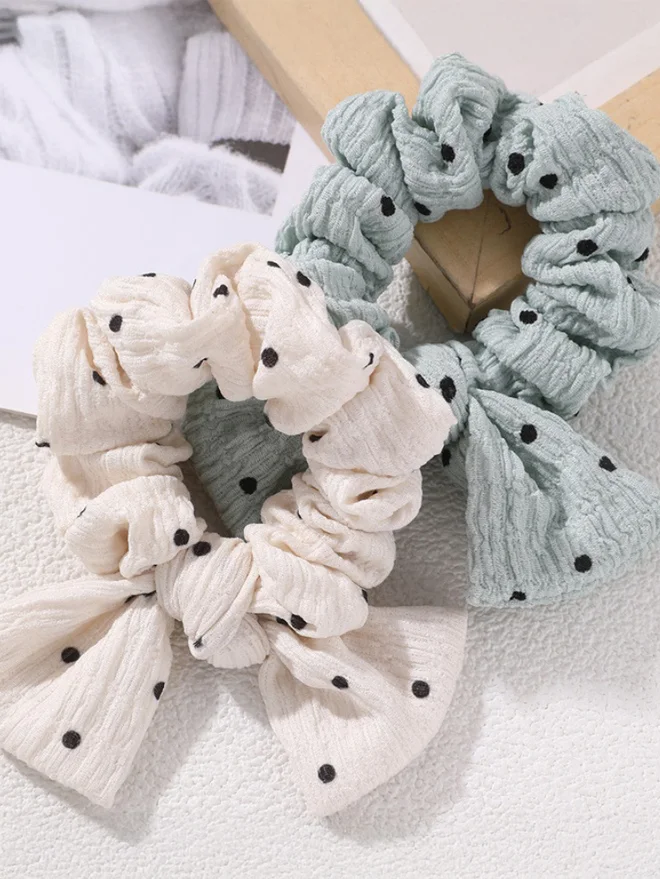 Styli Styli Set of 2 - Polka Dot Scruchies