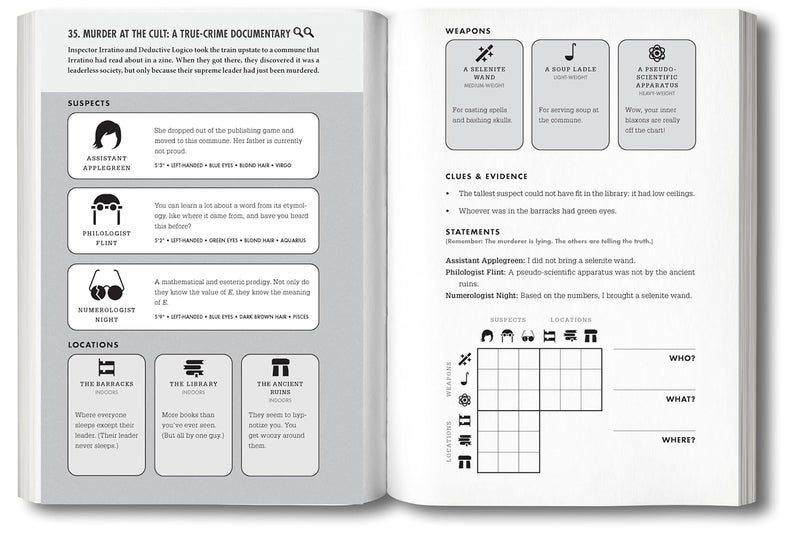 Murdle: Volume 1: 100 Elementary to Impossible Mysteries to Solve Using Logic, Skill, and the Power of Deduction - Image 5