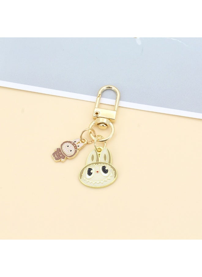 LABUBU Cute Cartoon Labubu Keychain Pendant 