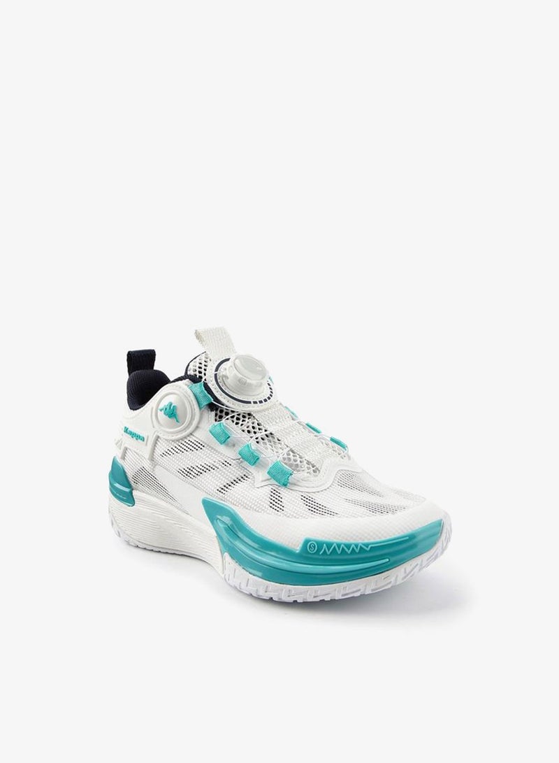 Kappa Girls Hook & Loop Basketball Shoes - Image 2