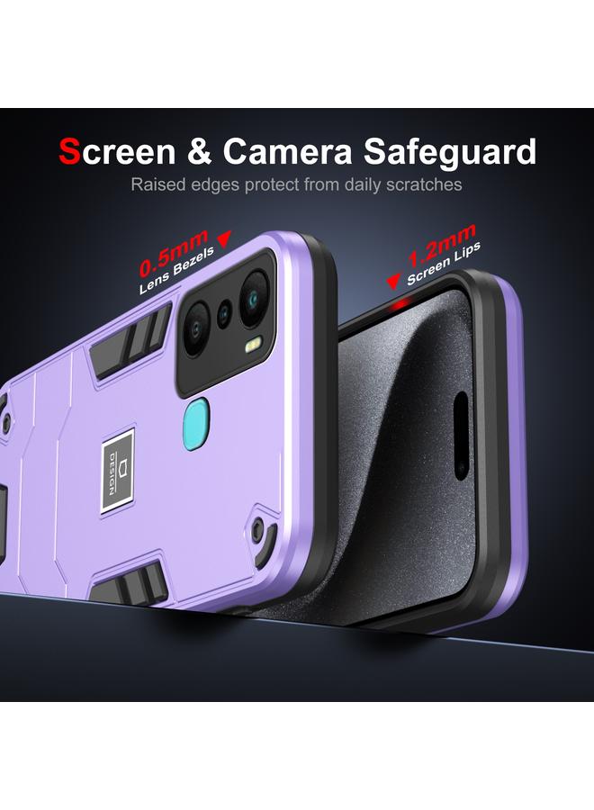 زبون جراب لهاتف Infinix Hot 20i 2 في 1 مقاوم للصدمات - Image 2