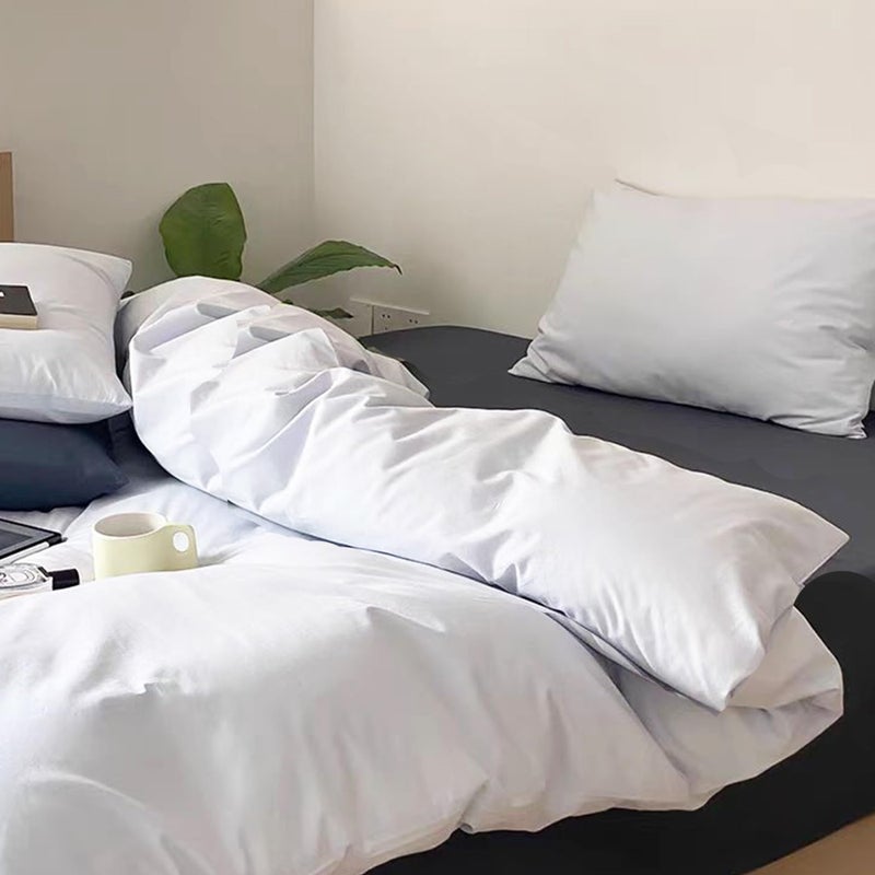 LEISUREWEEK Premium Queen Pillowcases 4 Pack - White Standard - Ultra Soft 1800 Thread Count Microfiber- Double Brushed - Allergies Free - Wrinkle Resistant Pillowcase - Image 5
