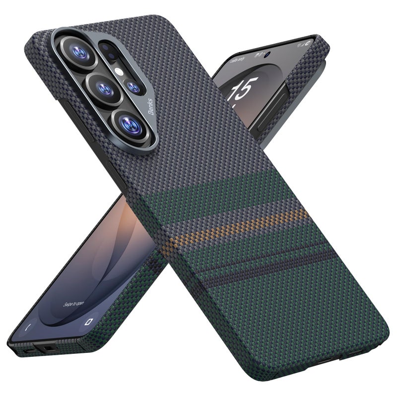 Benks حافظة BENKS S26 Ultra، حافظة Aurora ArmorAir لهاتف Samsung Galaxy S26 Ultra متوافقة مع Magsafe، حافظة فائقة النحافة وخفيفة الوزن بتصميم بسيط مصنوعة من ألياف Dupont Kevlar 600D و1000D - Image 1