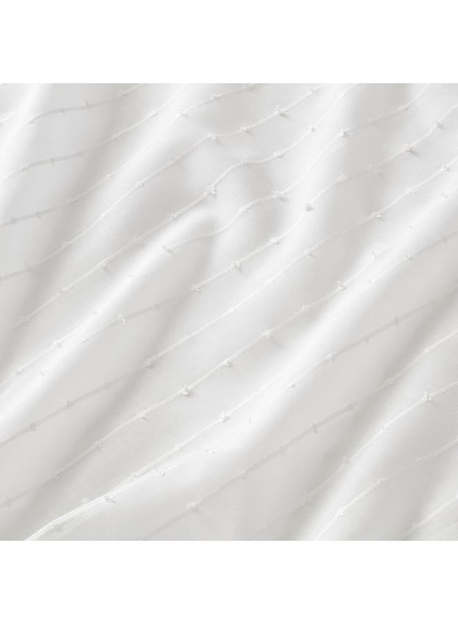 erorex Sheer curtains, 1 pair, white/with tab top, 140x300 cm - Image 3