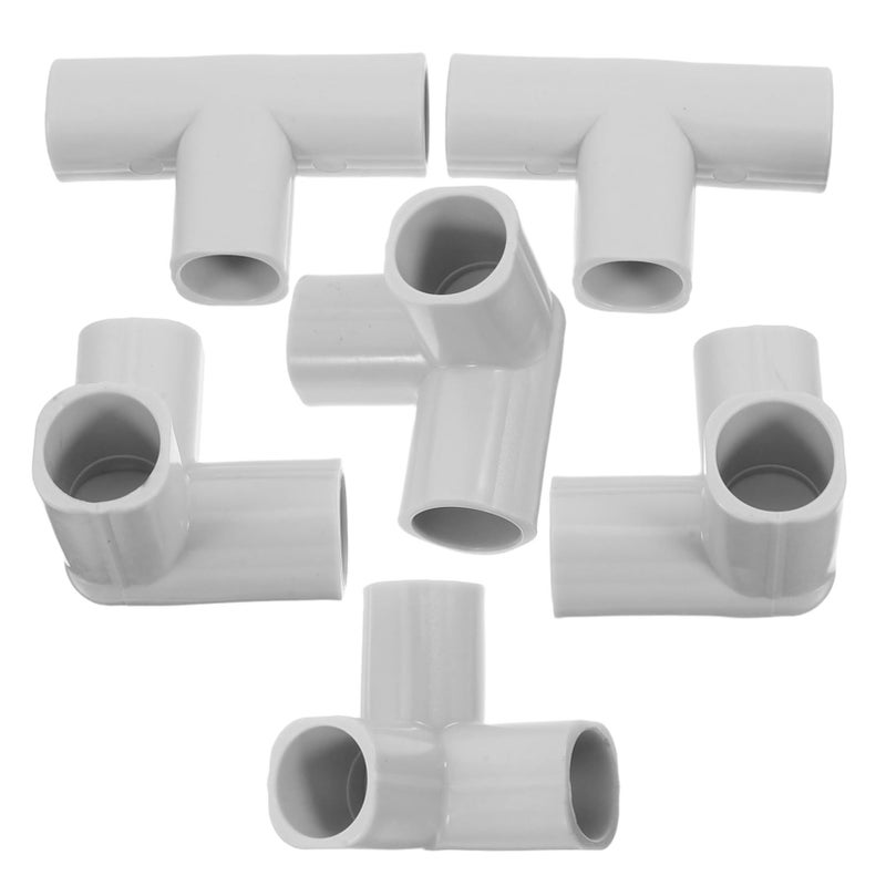MAGICLULU 6Pcs Playpen Connector Easy Install Fittings Triangle Tee Elbow Parts - Image 2