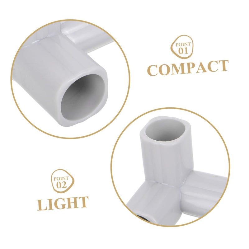 MAGICLULU 6Pcs Playpen Connector Easy Install Fittings Triangle Tee Elbow Parts - Image 4