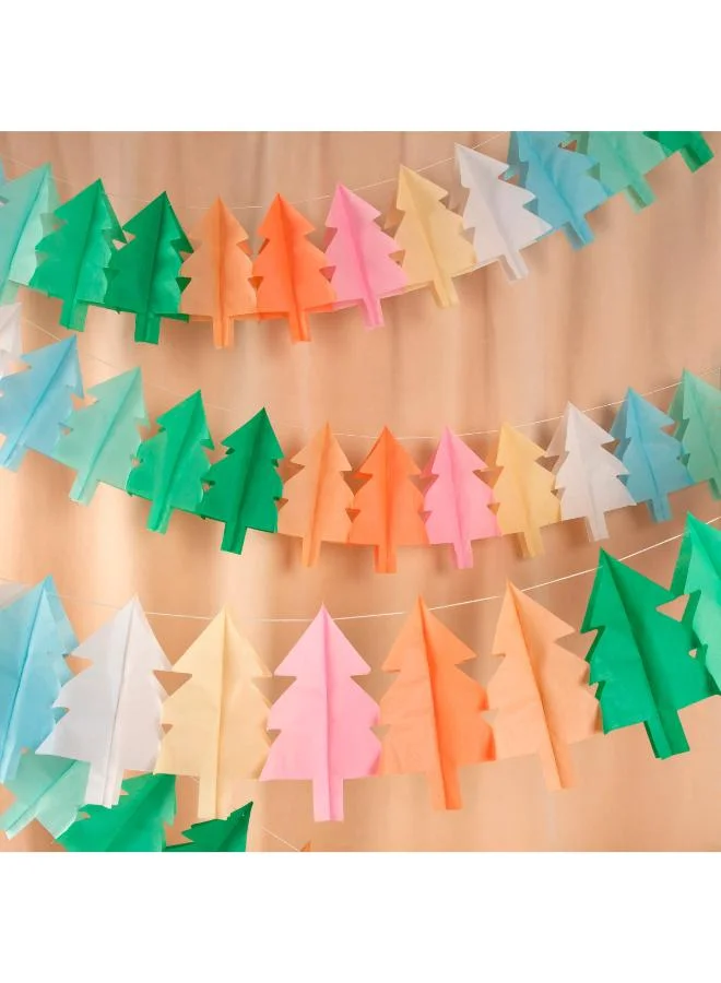 Meri Meri Tissue paper Christmas Tree Garland